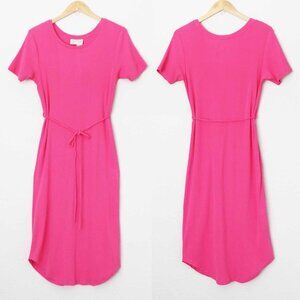 ANTHROPOLOGIE addy ribbed midi dress